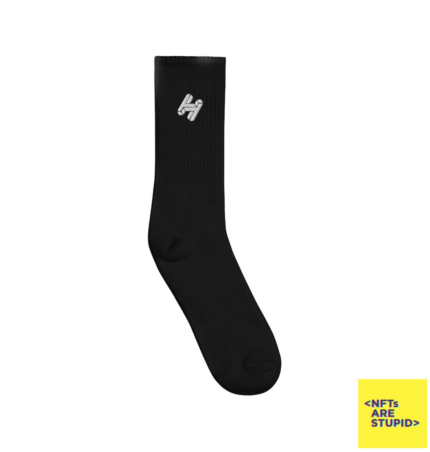 Handshake Embroidered socks ๐ค