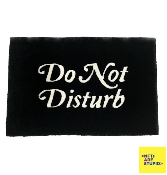 Do Not Disturb Rug