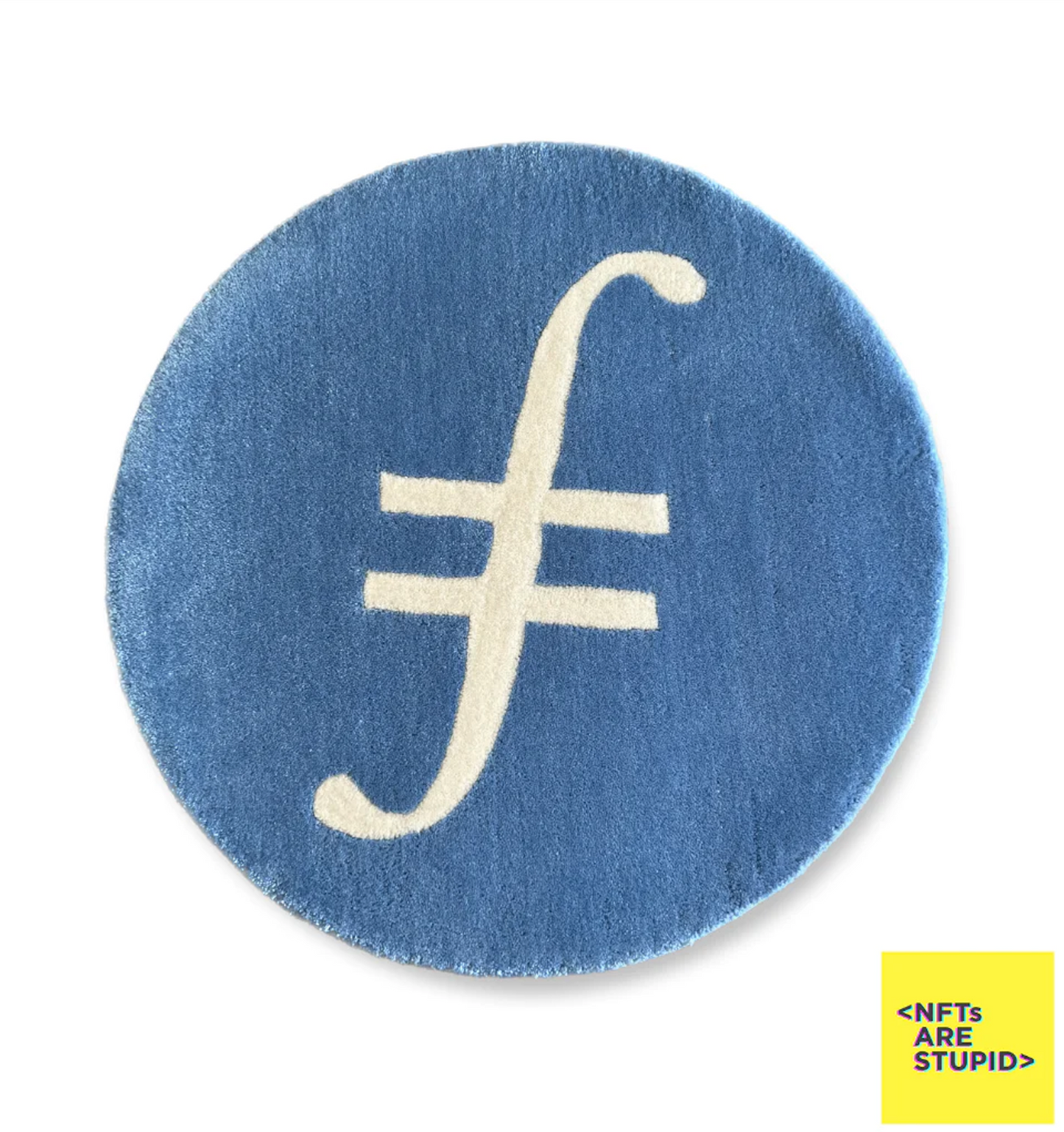 Filecoin FIL Logo Rug