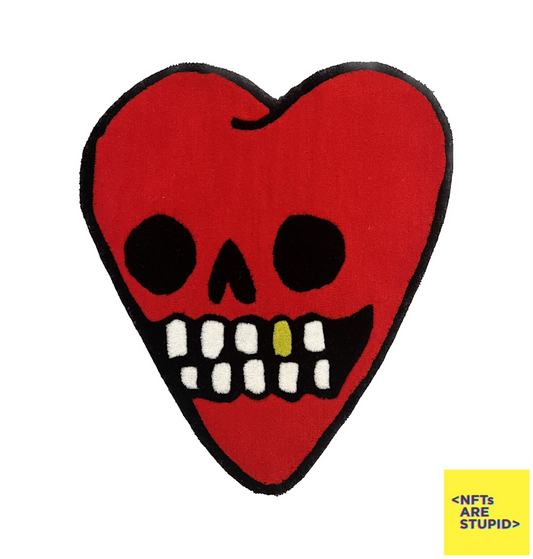 Skull Heart Rug 💀❤️